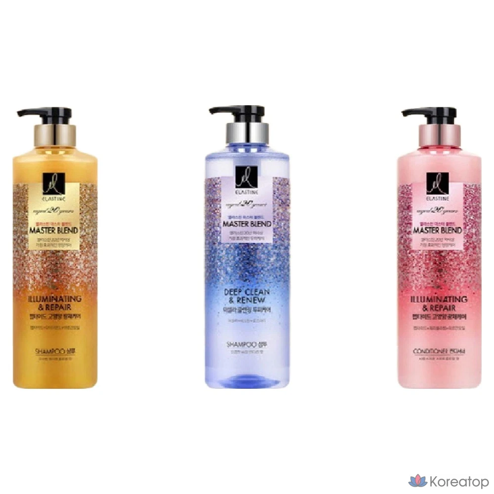 Шампунь Elastine Master Blend Peptide High-Nutrient с высоким содержанием питательных веществ, аромат «Белый цветок», 770 мл, 1 шт.