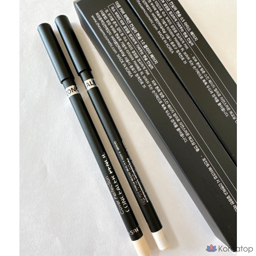 Консилер The Saem Cover Perfection, карандаш 1,4 г, тонкий, для детального нанесения, многофункциональный, удобный для переноски, 1 шт., оттенок 2.0 Rich Beige