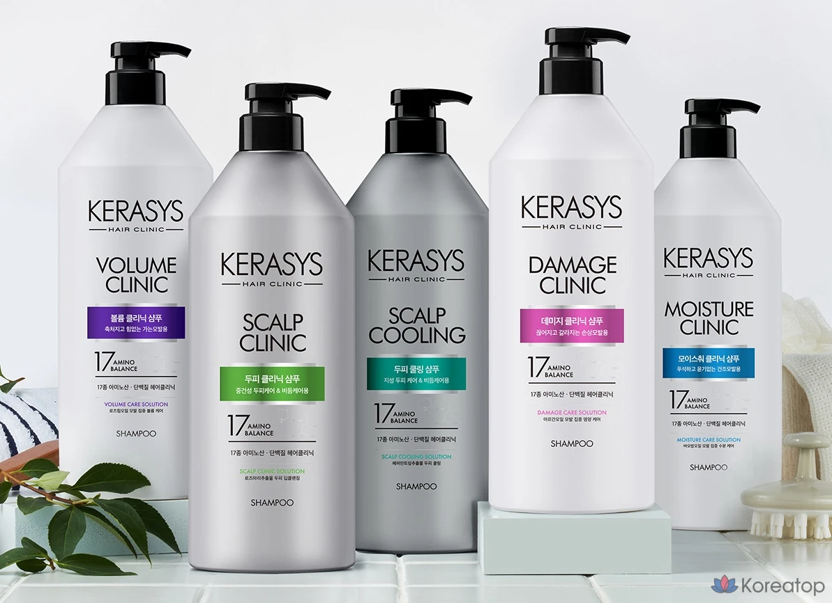 Протеиновый шампунь KeraSys Damage Clinic, 980 мл, 1 шт., фото 5