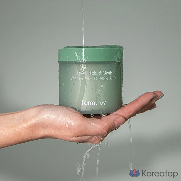Тонизирующие подушечки FarmStay Tea Tree Biome, 70 листов, 1 упаковка