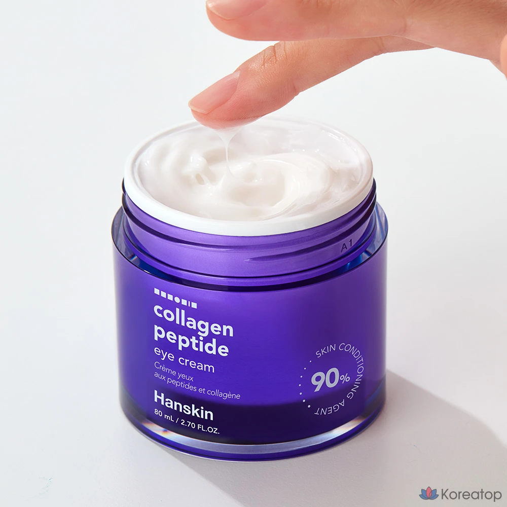 Крем для глаз HANSKIN с коллагеновыми пептидами, 80 мл, 1 шт.