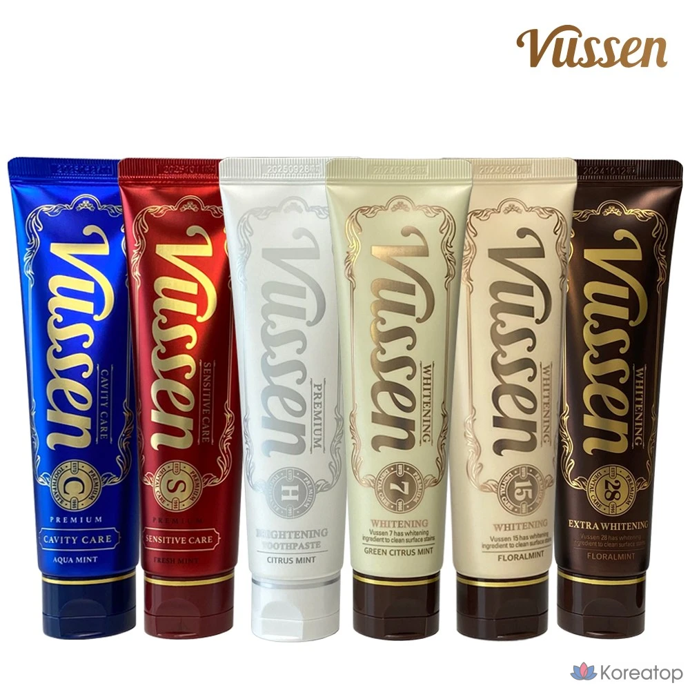 Зубная паста и щетка Vussen Osstem 1:1 Gift Set (паста + щетка + футляр + пакет), 120 мл, 2 шт., фото 2
