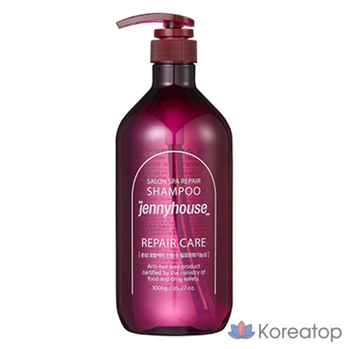 Восстанавливающий шампунь для салонов красоты и спа JennyHouse Cosmetics, 1 кг, 1 шт.