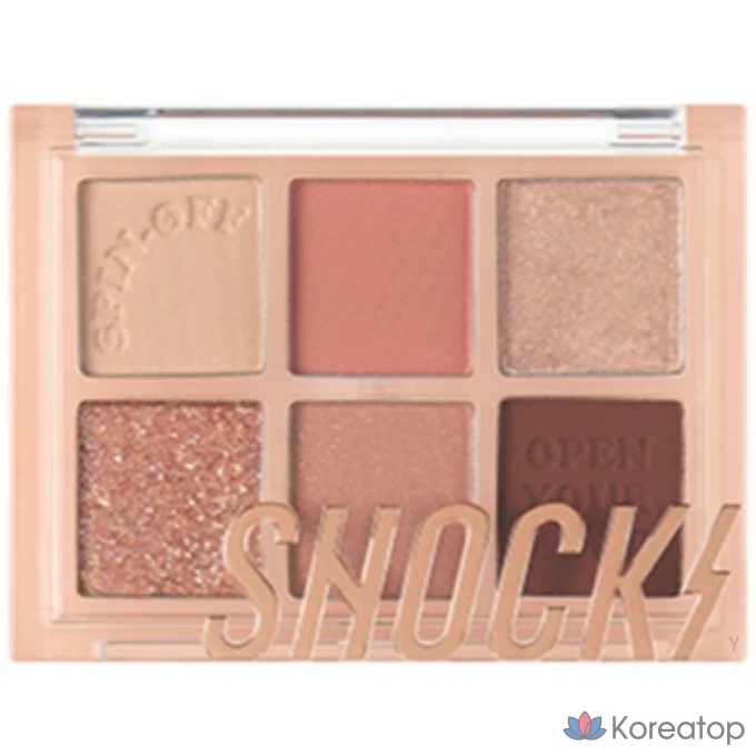 Палетка теней для век Tony Moly The Shocking Spin-Off, 01 Sweet Coral, 1 шт.