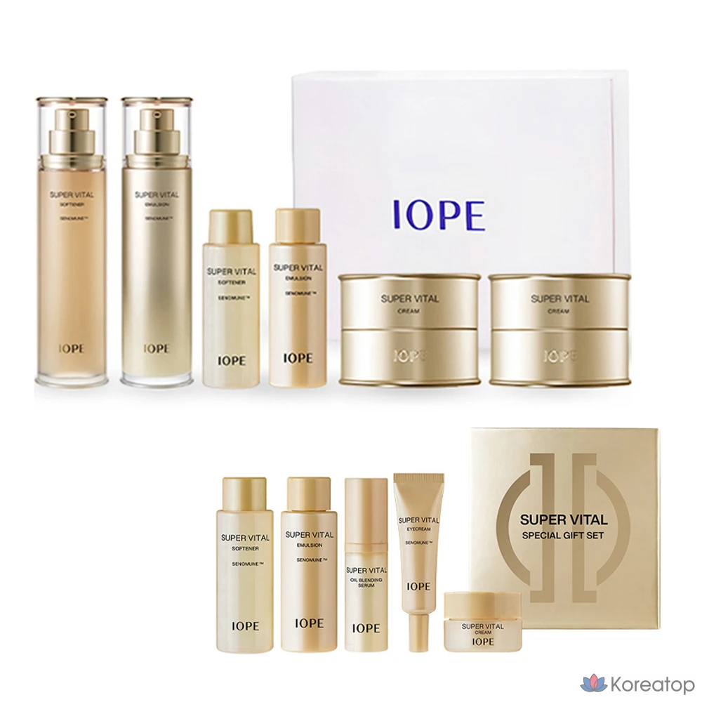 Набор IOPE Super Vital Basic из 2 предметов, 1 комплект.