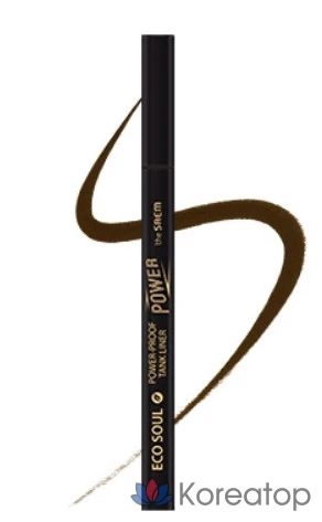 Вкладыш для картриджа The Saem Eco Soul Powerproof Tank Liner, 0,6 мл, 2 шт., коричневый, 1 шт., фото 2