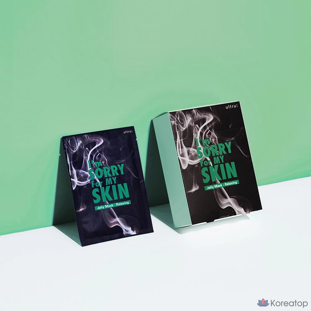 Успокаивающая гелевая маска «I'm Sorry for My Skin», 1 лист, 1 упаковка.