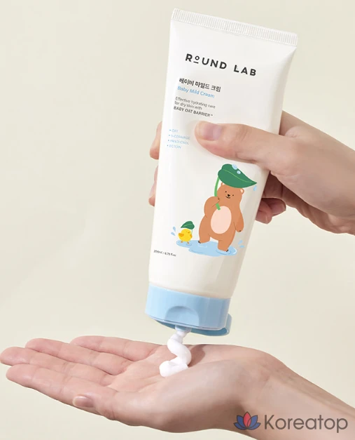 Детский крем Round Lab Baby Mild Cream, 1 шт., 200 мл