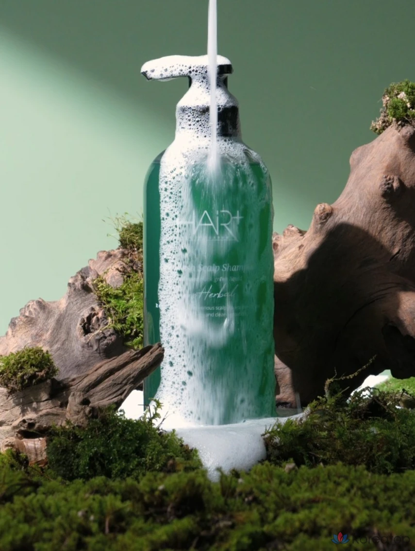 Шампунь для глубокого травяного очищения кожи головы Hair Plus Opresh с ароматом свежей зелени, 700 мл, 1 шт., фото 3