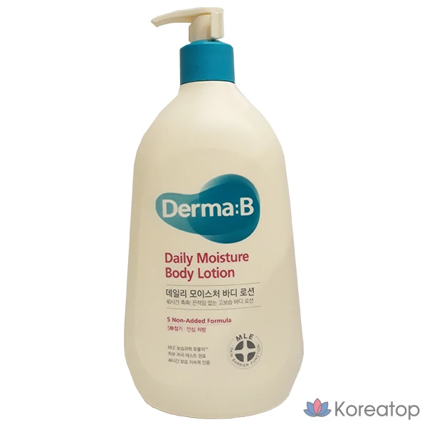 Лосьон для тела DERMA:B Daily Moisture Body Lotion Woodypowder, 500 мл, 1 шт.