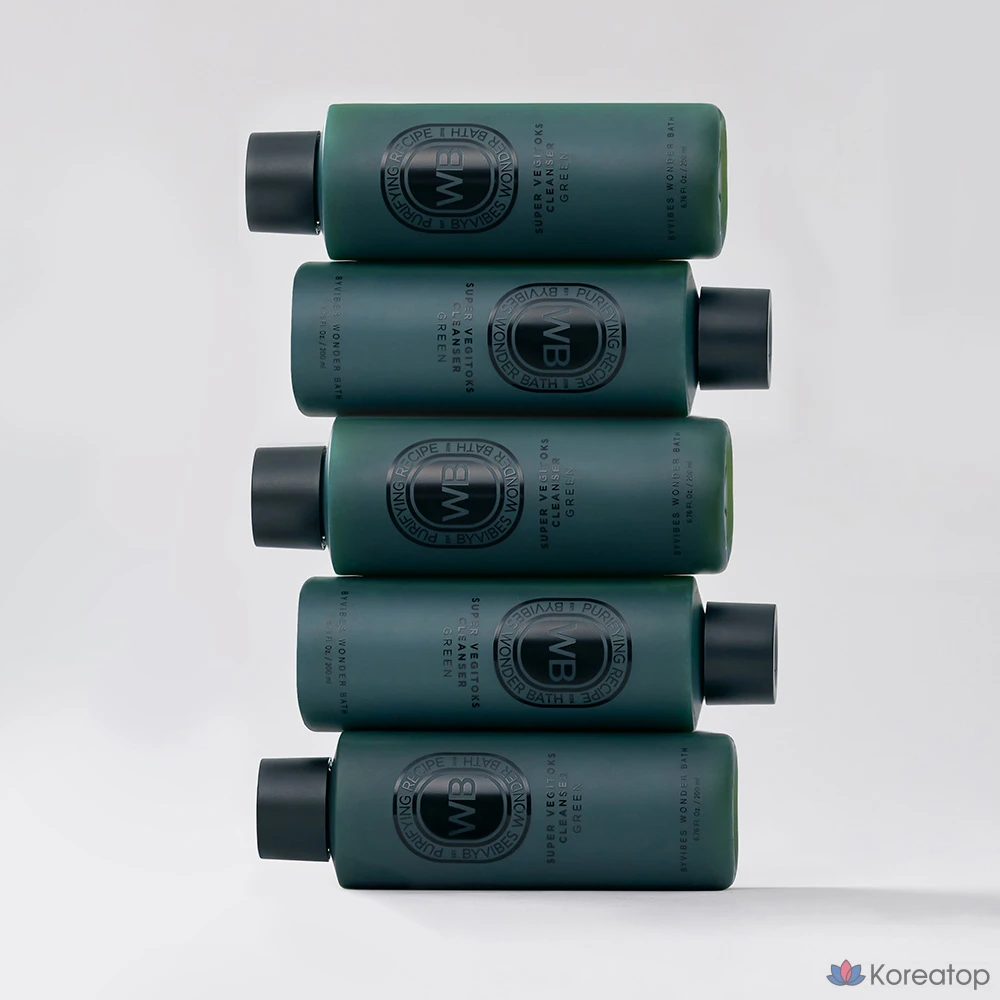 Wonder Bath Renewal Jo Sung-ah Super Veggie Tox Green Pack Cleanser, 200 мл, 1 шт.