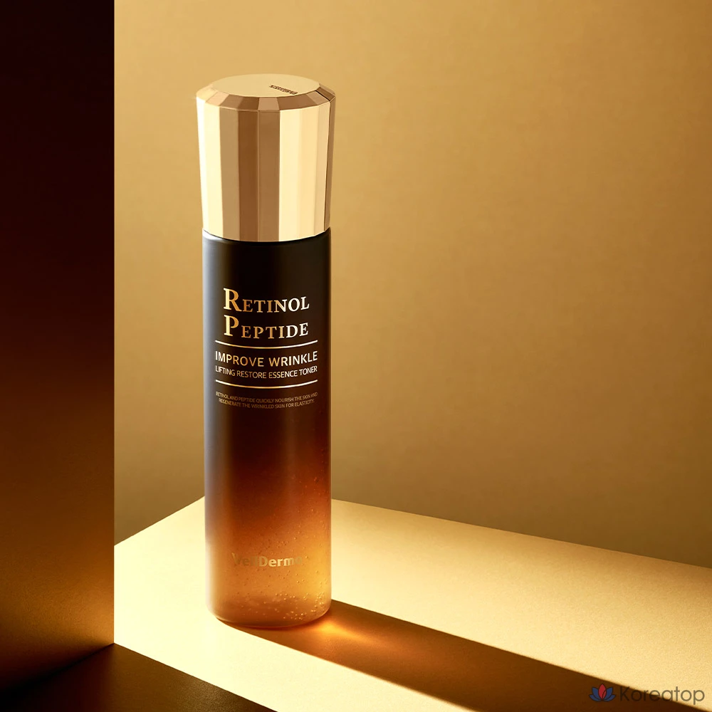 Тоник-лосьон WellDerma Retinol Peptide Lifting Restore Toner, 150 мл, 1 шт.