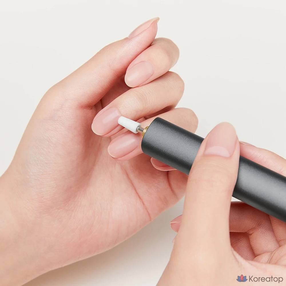 Набор для ухода за ногтями Merythod Care: корпус + 6 насадок, 2 набора, разные цвета., фото 4