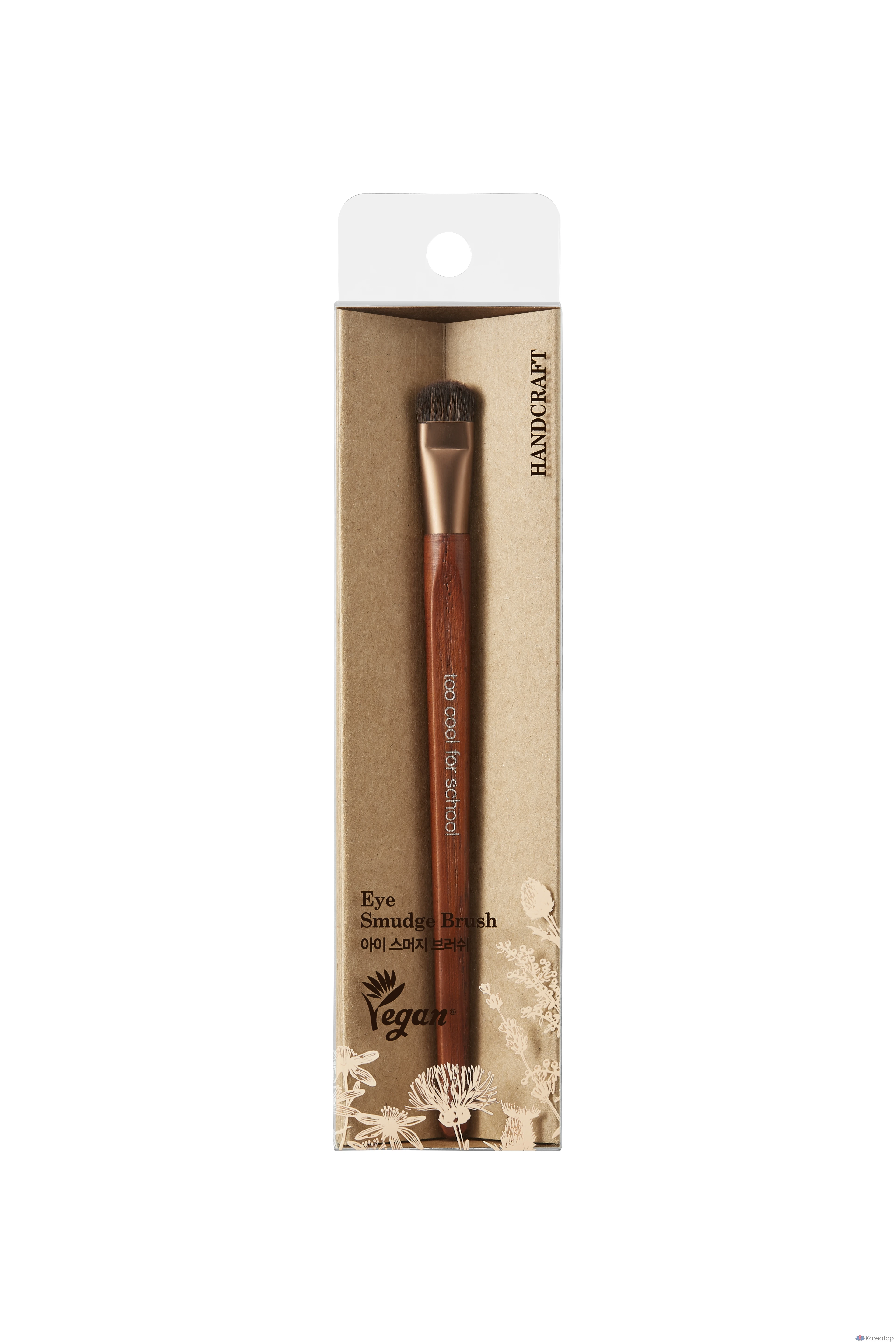 Кисть для растушевки теней Too Cool For School Artist Vegan Eye Smudge Brush, разные цвета, 1 шт.