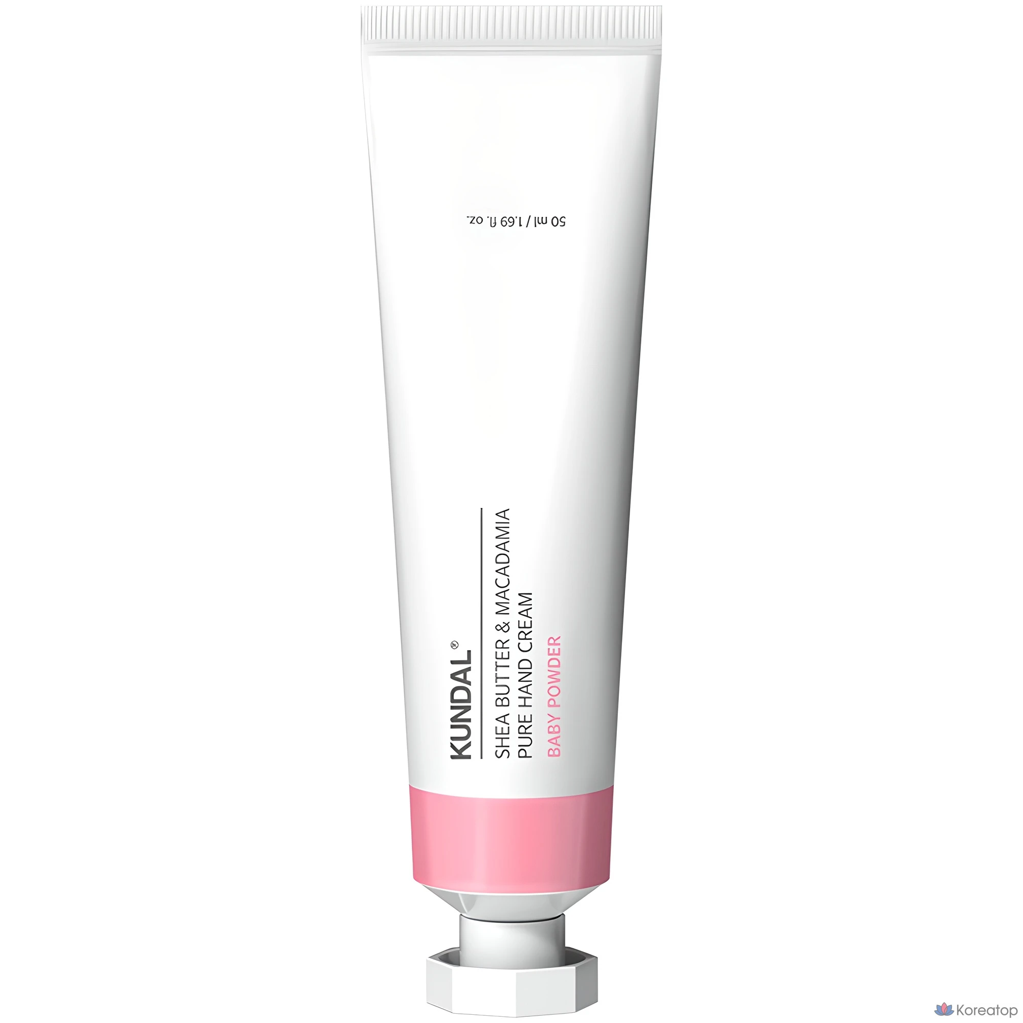Крем для рук Kundal с маслом ши и макадамией, аромат детской присыпки, 50 мл, 1 шт.