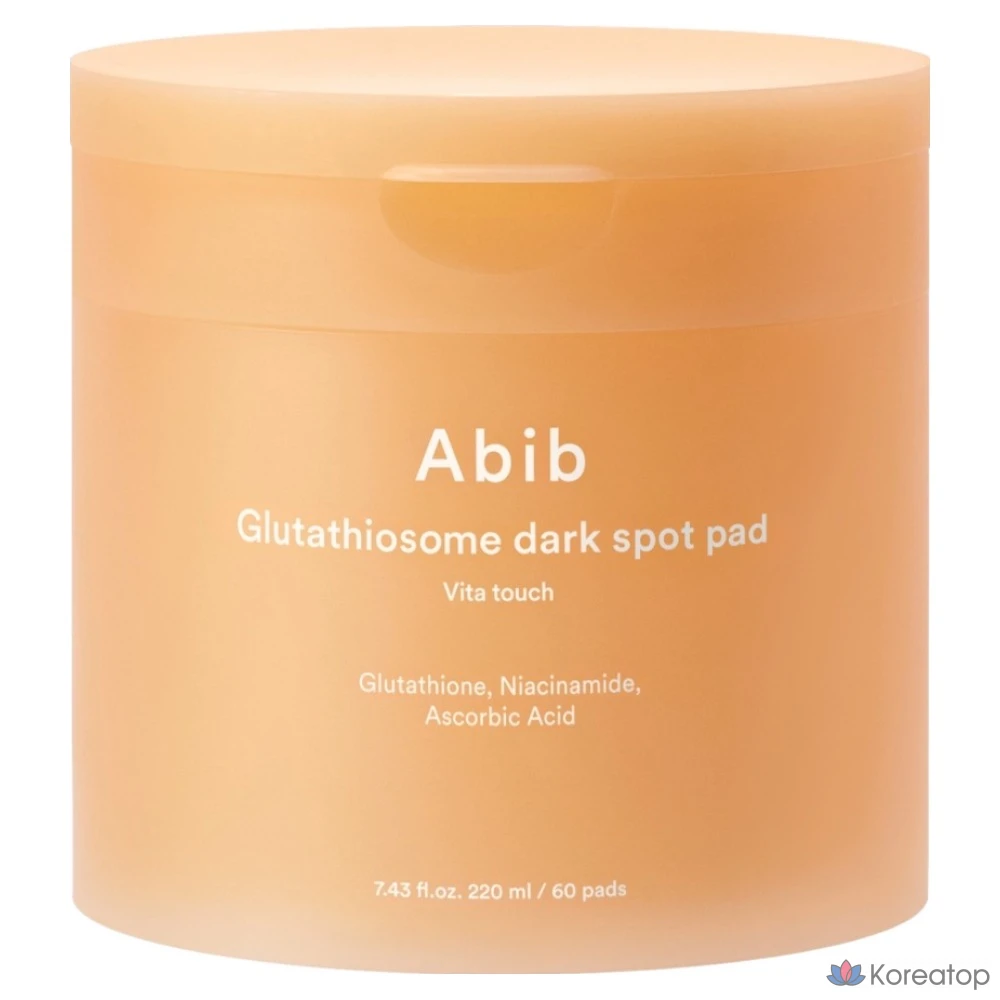 Абиб Глутатионесомные подушечки Vita Touch Spot Pad, 220 мл, 60 листов, 1 упаковка