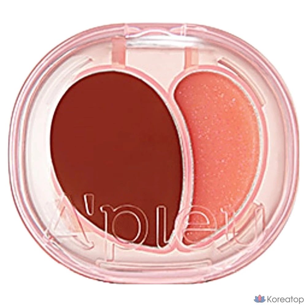 Бальзам для губ и щек A'Pieu Juicy Pang Mood Blending Lip &amp; Cheek Balm 2.3g, 02 Apple Marron Balm, 1 шт.