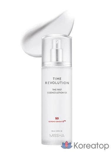 Missha Time Revolution The First Essence Lotion Five X, 130 мл, 1 шт., фото 3