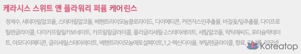 Парфюмерный ополаскиватель KeraSys Sweet & Flowery, 1 л, 1 шт.