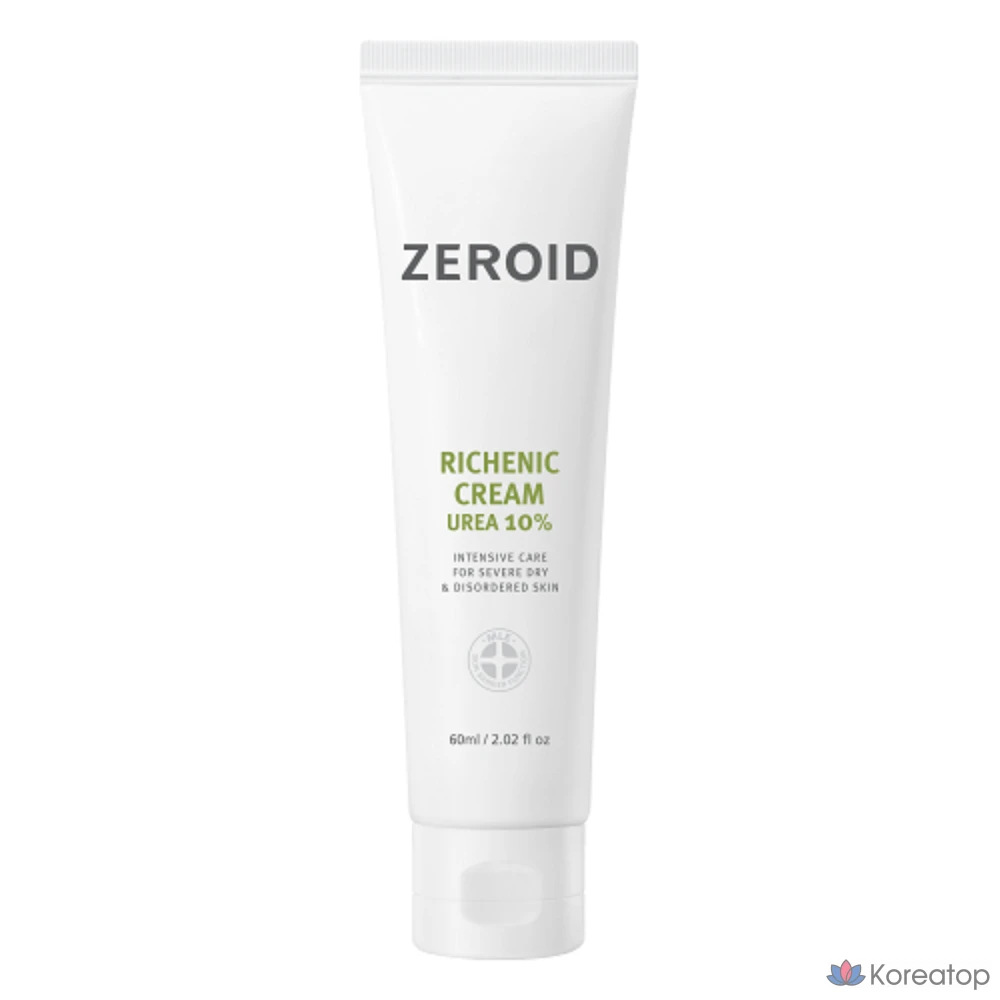 ZEROID крем, лосьон, солнцезащитный крем или очищающее средство, Regeneric крем с мочевиной 10%, 1 шт., 60 мл