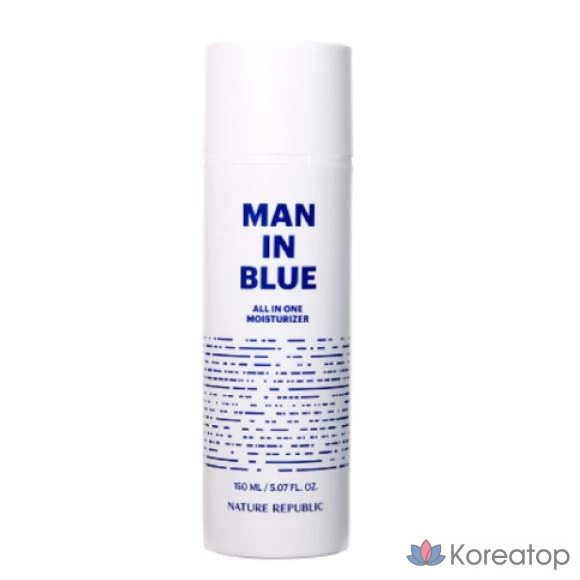 Увлажняющий крем Nature Republic Men in Blue All-in-One, 150 мл, 1 шт.
