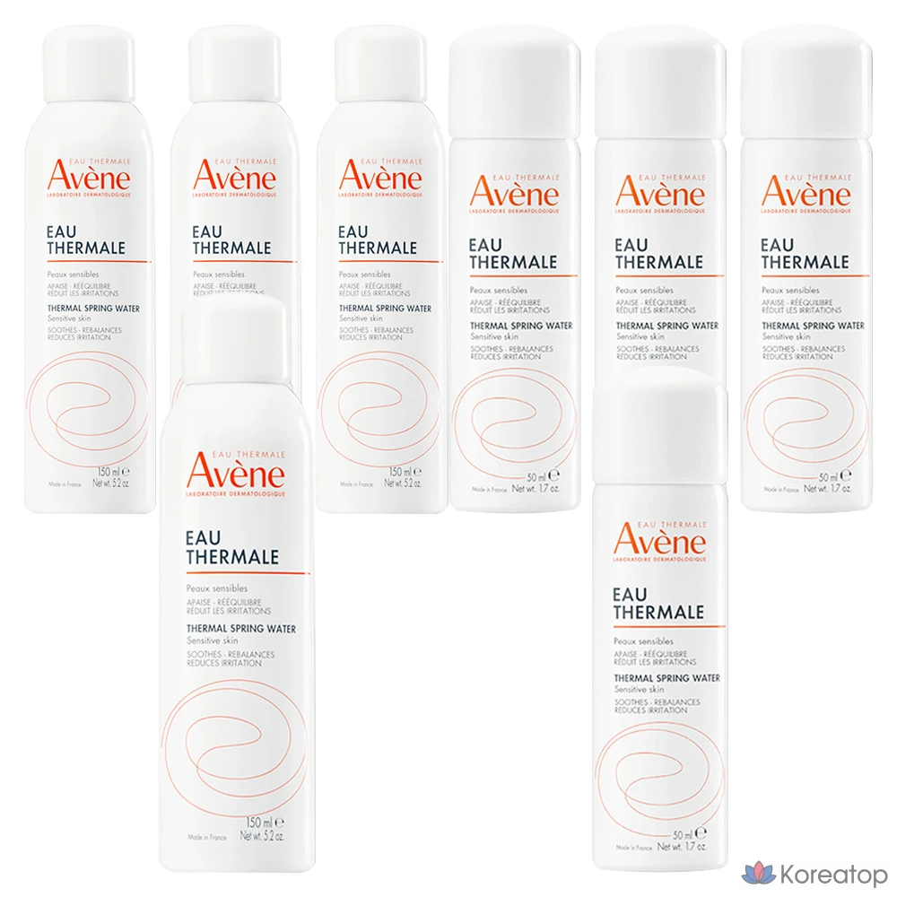 Набор для ухода Avene Thermal Water Mist 150ml + 50ml Set, 4 шт.
