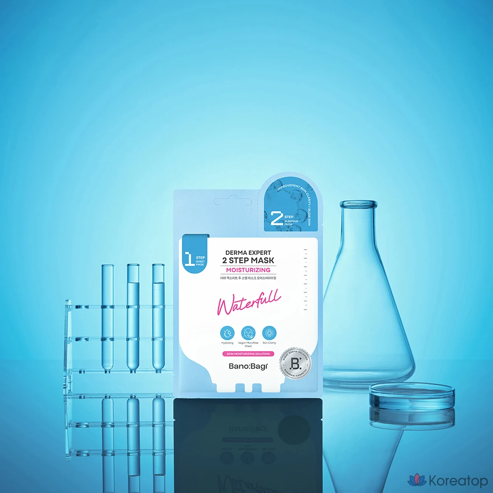 Тканевая маска для лица Banobagi Derma Expert Two-Step Mask Moisturizing, 2 шт., фото 3