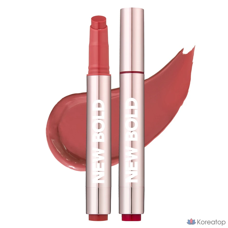 Помада The Face Shop New Bold Glow Melting Lip, 1 шт., оттенок 05 Rose Peanut