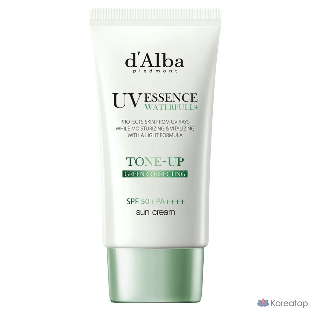 Солнцезащитный крем D'alba Clean Tea Tree Liposome Green Tone-Up Sunscreen SPF50+ PA++++, 50 мл, 1 шт.