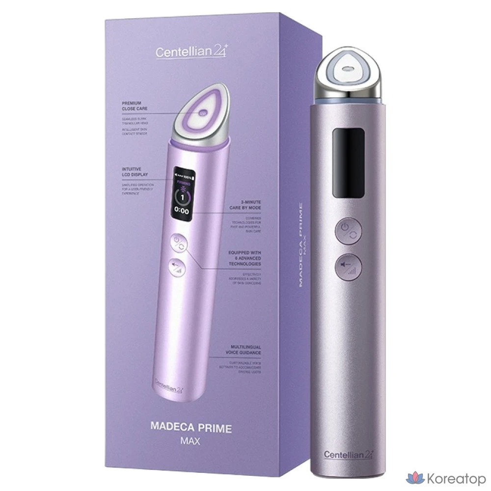 Массажер для кожи Centellian24 Madeca Prime Max, DKPC24M-1, лавандовый.