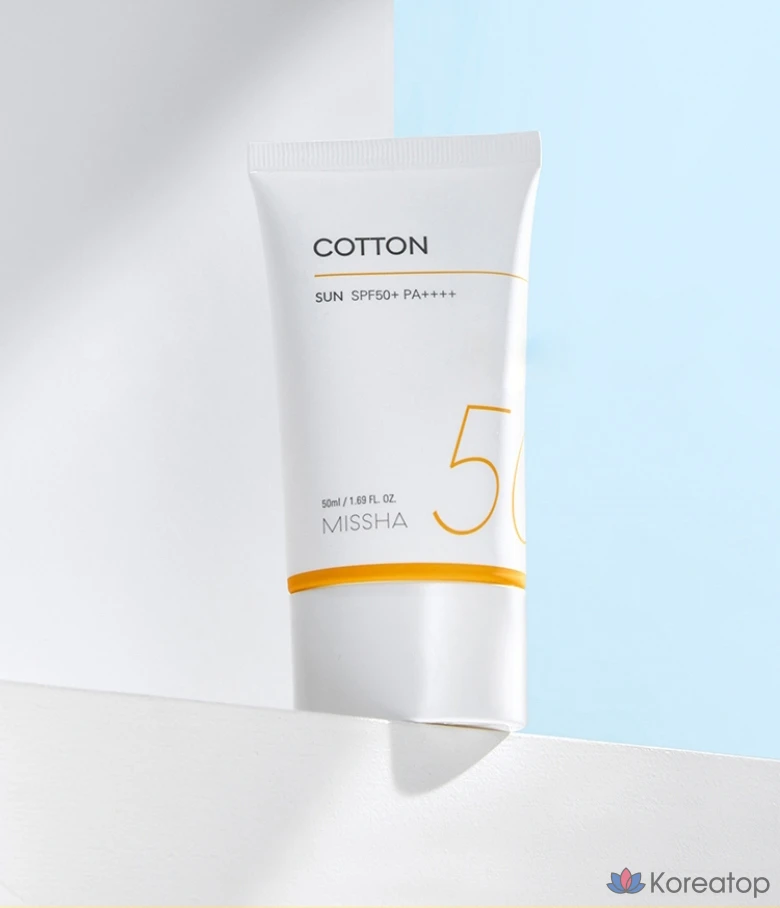 Солнцезащитный крем Missha All Around Safe Block Cotton SPF50+ PA++++, 50 мл, 1 шт.