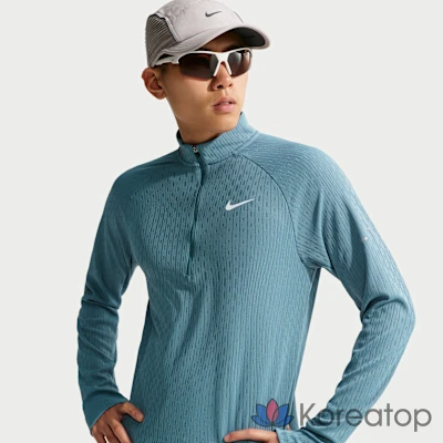 Лонгслив на молнии мужской Nike Stride Aero Fit Half-Zip Mid Layer