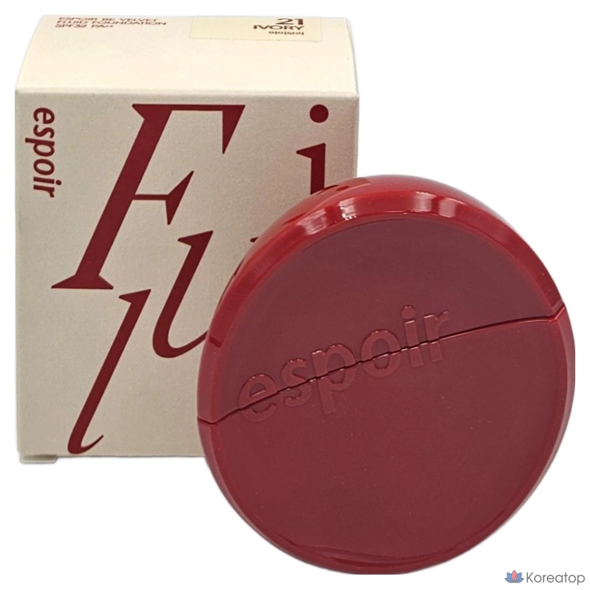 Espoir Bevelvet Fluid Foundation SPF32/PA++ 30г, №20 Ваниль, 1 шт.