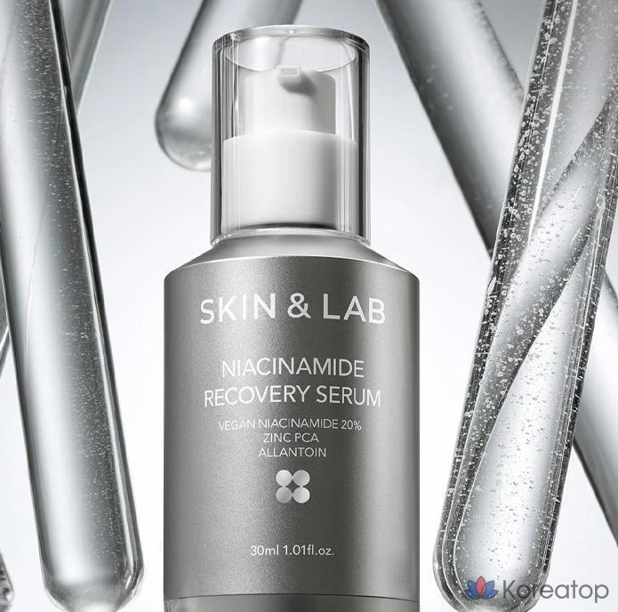 Восстанавливающая сыворотка SKIN&amp;LAB с ниацинамидом, 30 мл, 1 шт.
