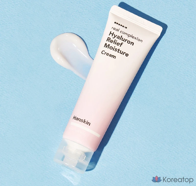 Увлажняющий крем HANSKIN Real Complexion с гиалуроновой кислотой, 50 мл, 1 шт.
