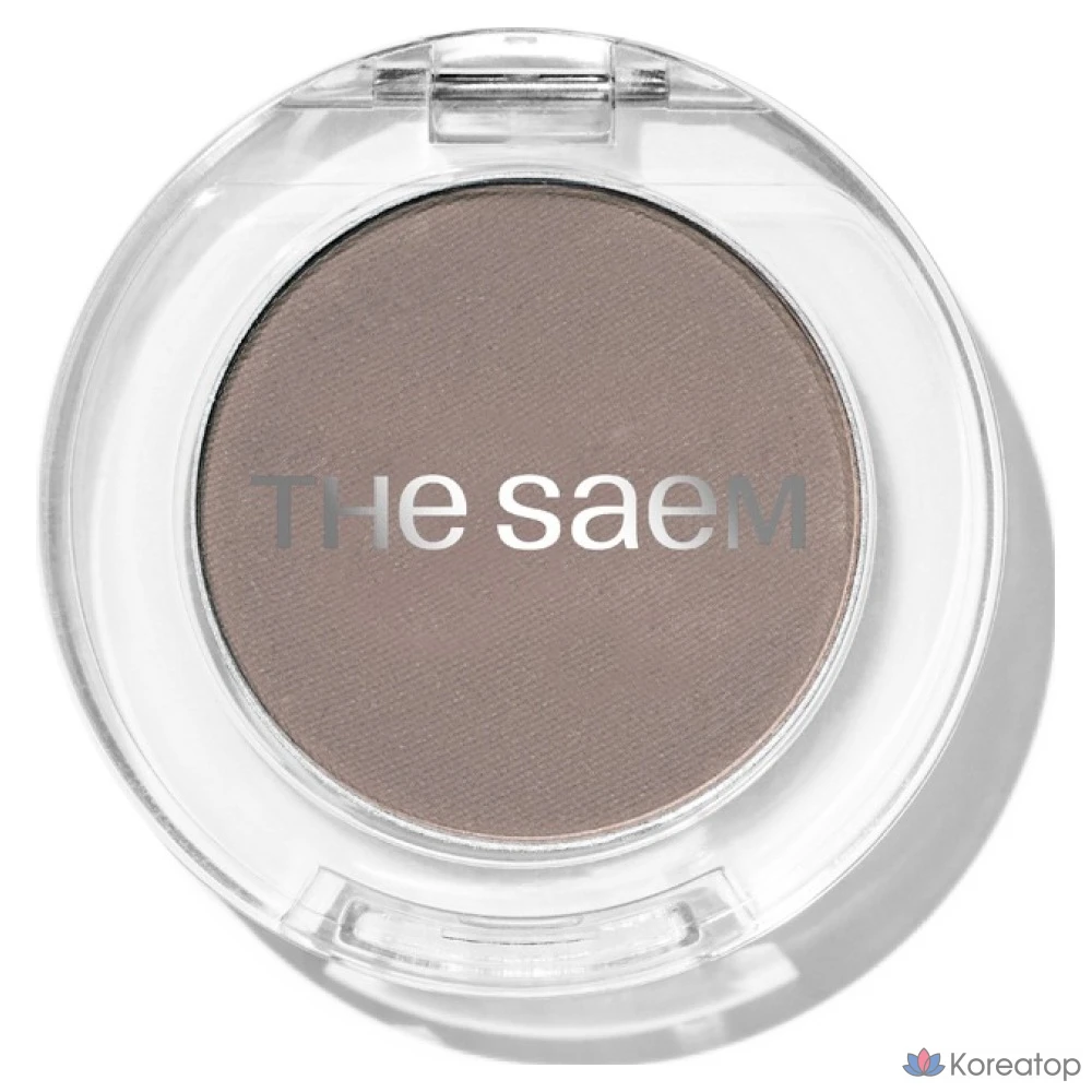 Матовые тени для век The Saem Sammul Single Matte Shadow, BR01 High-Performance Ash, 1 шт.