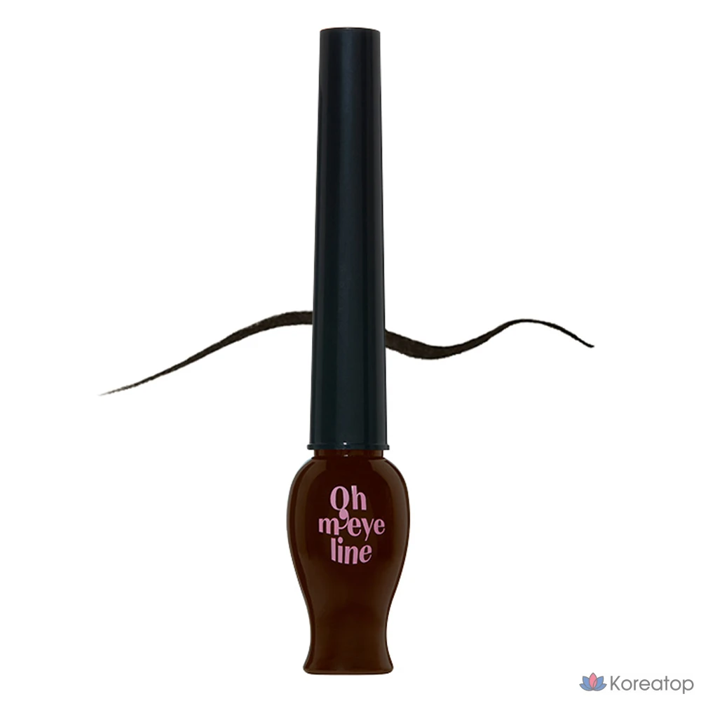 Подводка для глаз Etude Oh My Line, 5 мл, № 3 Oh My Brown, 1 шт