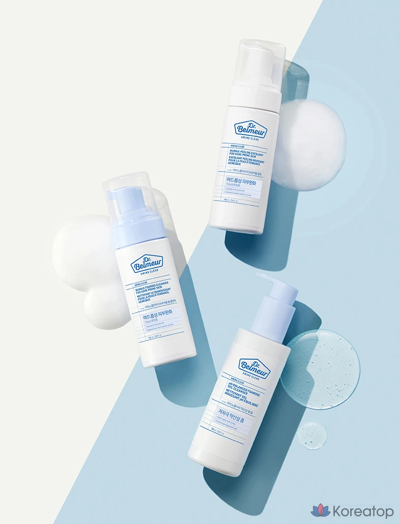 Пенка для умывания от прыщей Dr. Belmer Amino Clear Acne Bubble Foam от The Face Shop, 150 мл, 1 шт.