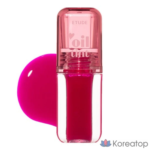 Тональное масло Etude House Dear Darling, 4 г, цвет 03 (неоново-розовый), 1 шт.