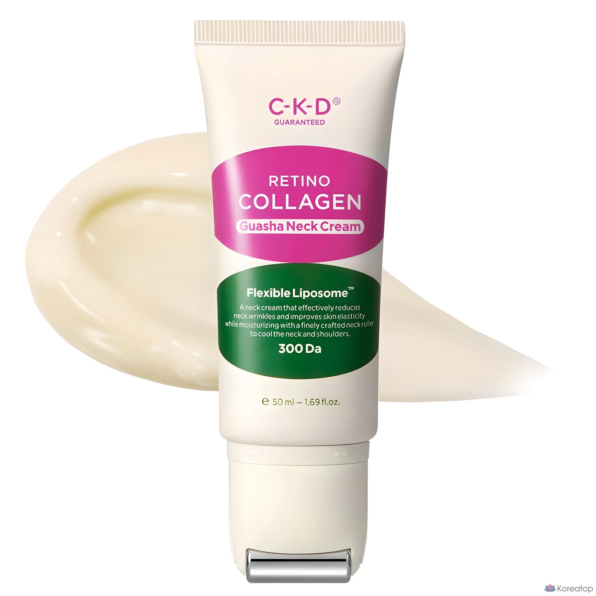 Крем от морщин на шее CKD Retino Collagen Guasha, 50 г, 50 мл, 1 шт.
