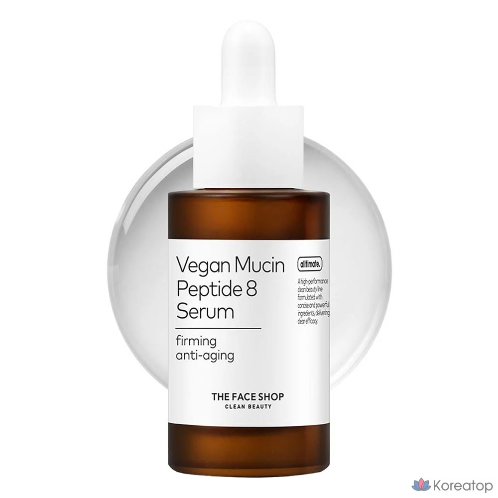 Сыворотка для лица The Face Shop Ultimate Mucin Peptide 8 Firming Anti-Aging Serum, 30 мл, 1 шт.