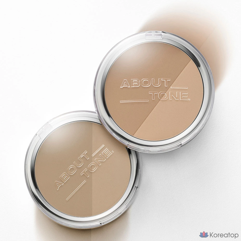 Пудра для контуринга ABOUT TONE Blur Powder Shading, оттенок 01 Cool Mute, 10 г, 1 шт., фото 4
