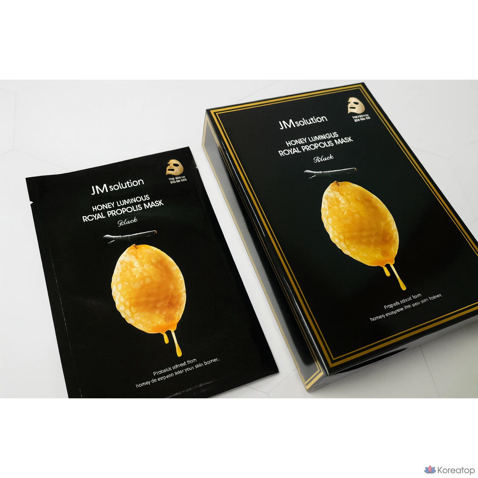 Набор масок JM Solution Honey Glow Royal Propolis Mask Pack, 30 штук, 1 штука