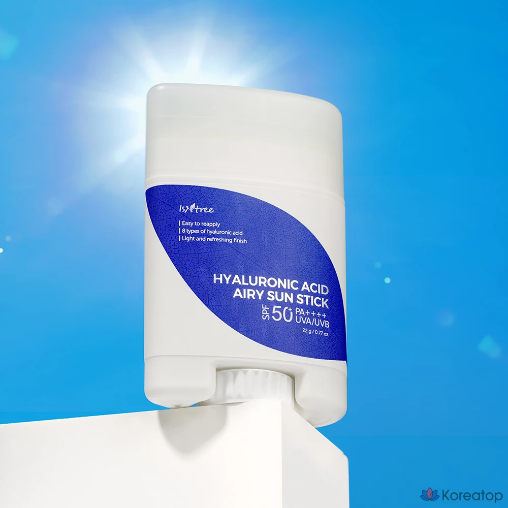 Солнцезащитный стик Isntree с гиалуроновой кислотой, SPF50+ PA++++, 22 г, 1 шт.