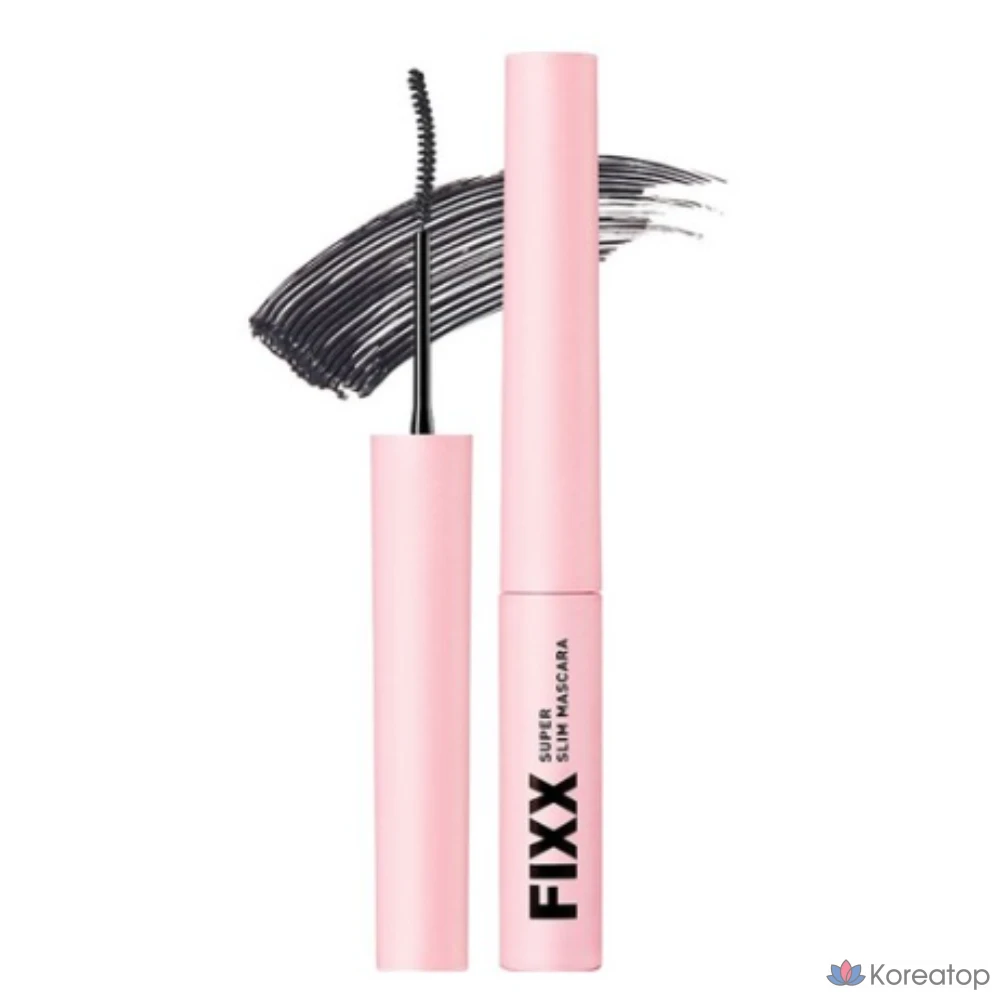 Тушь для ресниц So Natural Super Fix Slim Mascara 2,8 г, 1 шт., оттенок 01 темно-пепельно-черный