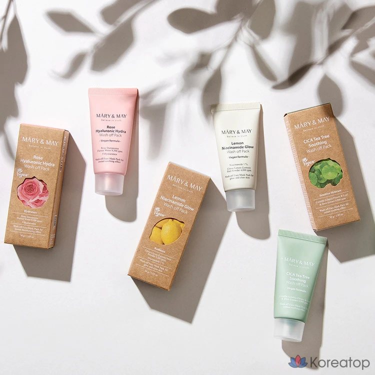 Смываемая маска для лица Marienmay Rose Hyaluronic Hydra, 30 г, 1 упаковка, 2 упаковки, фото 5