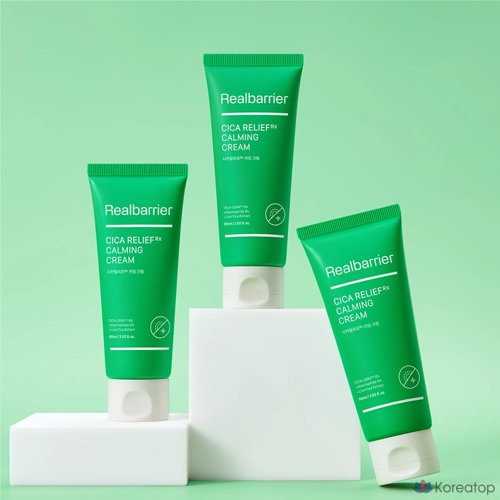 Real Barrier Cica Relief Rx крем, 60 мл, 1 шт., фото 3