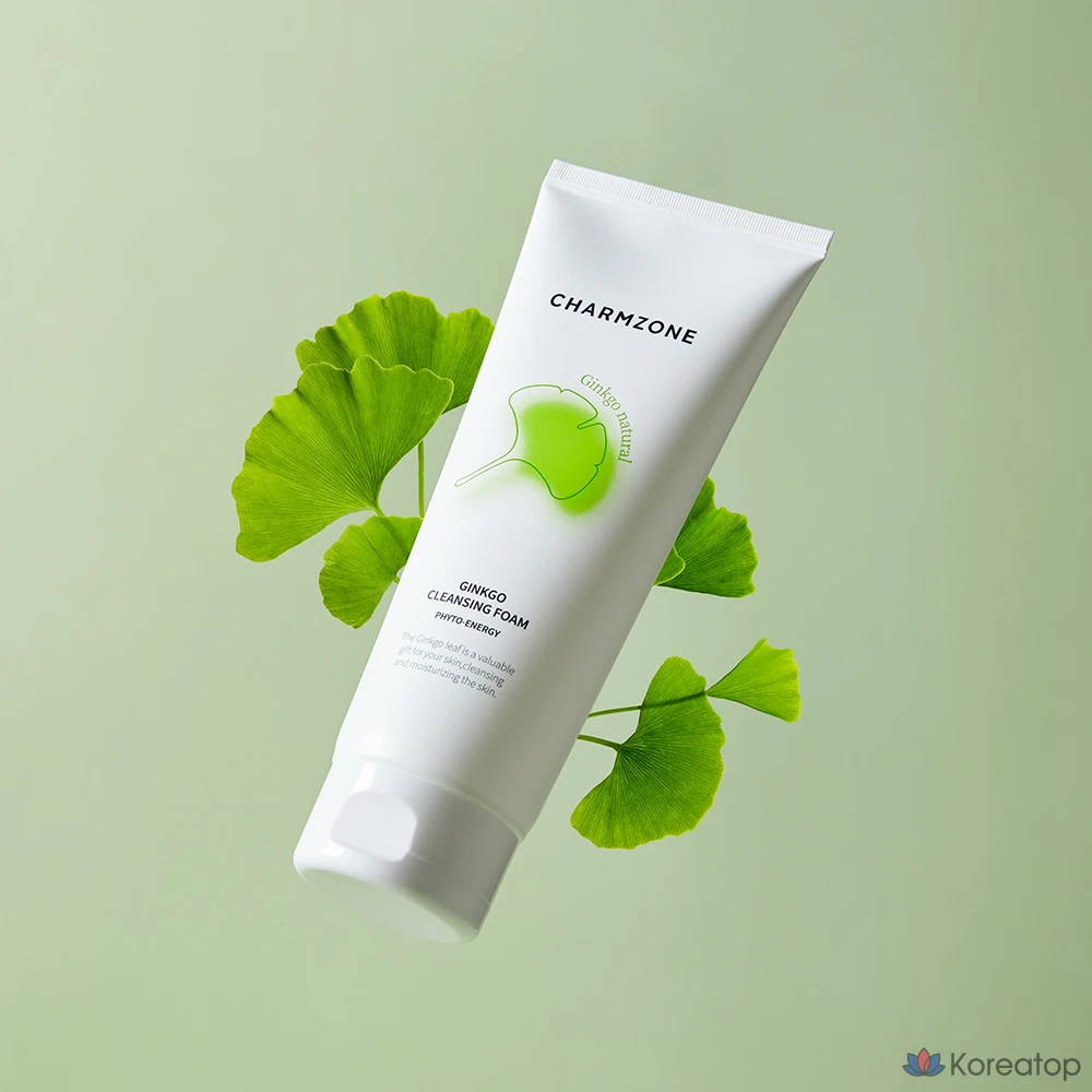 Пенка для умывания Charmzone Ginkgo Natural, 1 шт., 200 мл, фото 10