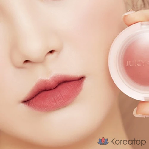 Румяна-желе A'Pieu Juicy Pang, 4,8 г, RD01 Stop Apologizing, 1 шт., фото 2