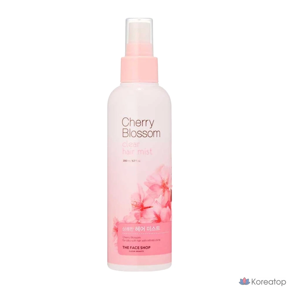 Спрей для волос The Face Shop Cherry Blossom Clear Hair Mist, 200 мл, 1 шт.